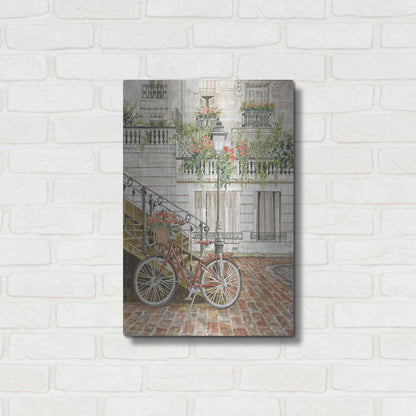 Luxe Metal Art 'Cobblestone Charm' by Cindy Jacobs, Metal Wall Art,16x24