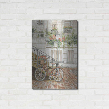 Luxe Metal Art 'Cobblestone Charm' by Cindy Jacobs, Metal Wall Art,24x36
