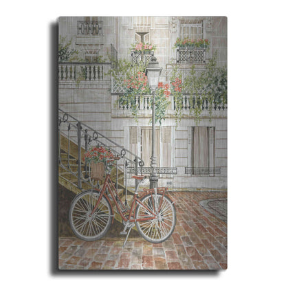 Luxe Metal Art 'Cobblestone Charm' by Cindy Jacobs, Metal Wall Art