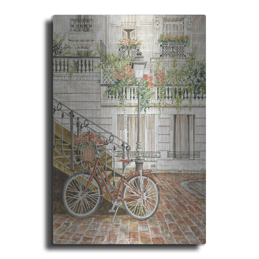 Luxe Metal Art 'Cobblestone Charm' by Cindy Jacobs, Metal Wall Art
