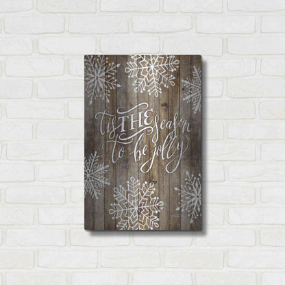 Luxe Metal Art 'Tis the Season Snowflakes' by Cindy Jacobs, Metal Wall Art,16x24