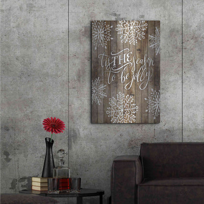 Luxe Metal Art 'Tis the Season Snowflakes' by Cindy Jacobs, Metal Wall Art,24x36