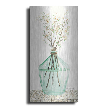 Luxe Metal Art 'Spring Blooms' by Cindy Jacobs, Metal Wall Art