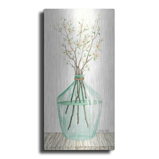 Luxe Metal Art 'Spring Blooms' by Cindy Jacobs, Metal Wall Art