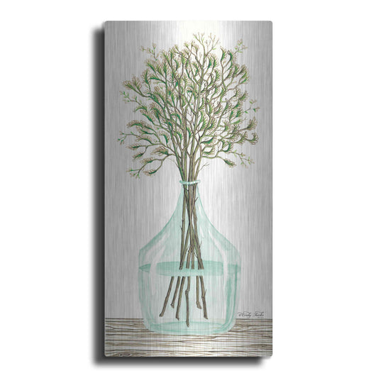 Luxe Metal Art 'Summer Blooms' by Cindy Jacobs, Metal Wall Art