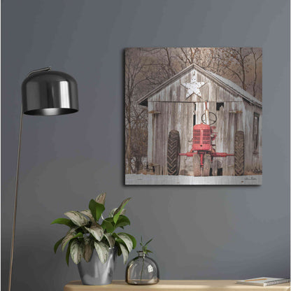 Luxe Metal Art 'Star Shed' by Lori Deiter, Metal Wall Art,24x24