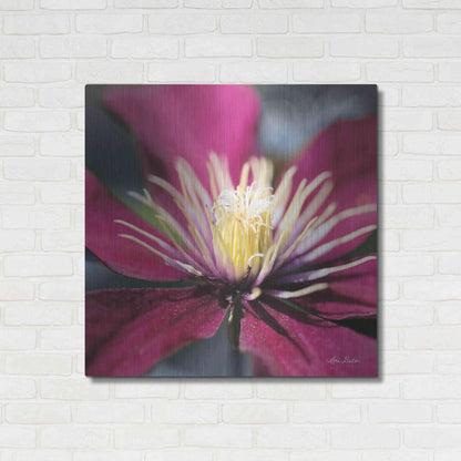 Luxe Metal Art 'Floral Pop II' by Lori Deiter, Metal Wall Art,36x36