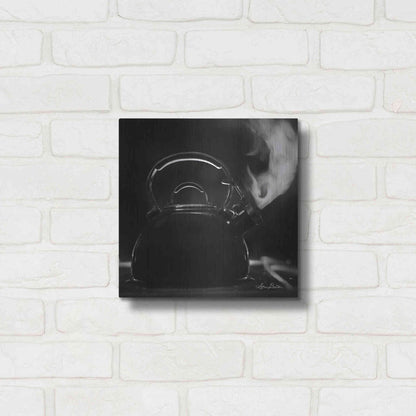 Luxe Metal Art 'Tea Time II' by Lori Deiter, Metal Wall Art,12x12