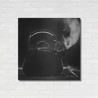 Luxe Metal Art 'Tea Time II' by Lori Deiter, Metal Wall Art,36x36