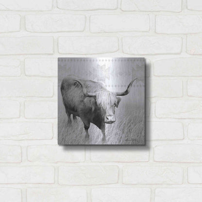 Luxe Metal Art 'I Want a Nose Ring' by Lori Deiter, Metal Wall Art,12x12