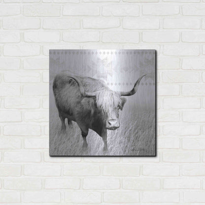 Luxe Metal Art 'I Want a Nose Ring' by Lori Deiter, Metal Wall Art,24x24