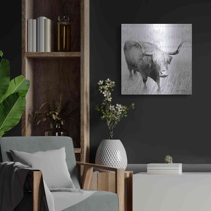 Luxe Metal Art 'I Want a Nose Ring' by Lori Deiter, Metal Wall Art,24x24