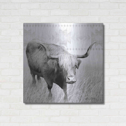 Luxe Metal Art 'I Want a Nose Ring' by Lori Deiter, Metal Wall Art,36x36