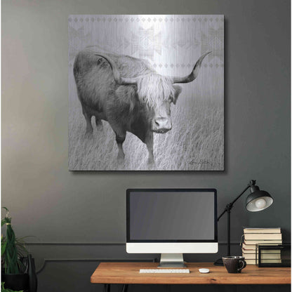 Luxe Metal Art 'I Want a Nose Ring' by Lori Deiter, Metal Wall Art,36x36