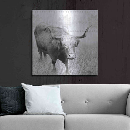 Luxe Metal Art 'I Want a Nose Ring' by Lori Deiter, Metal Wall Art,36x36