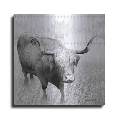 Luxe Metal Art 'I Want a Nose Ring' by Lori Deiter, Metal Wall Art