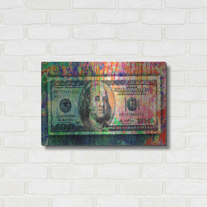 Luxe Metal Art 'Money Trail,' Metal Wall Art,24x16