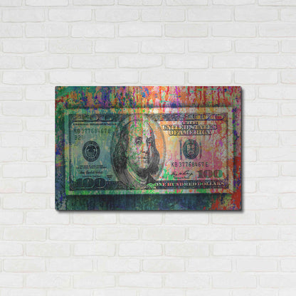Luxe Metal Art 'Money Trail,' Metal Wall Art,36x24