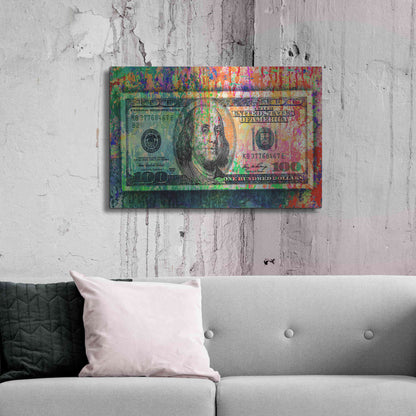 Luxe Metal Art 'Money Trail,' Metal Wall Art,36x24
