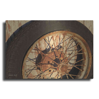 Luxe Metal Art 'Tire' by Cindy Jacobs, Metal Wall Art