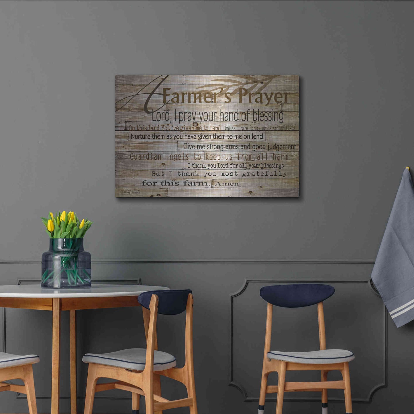 Luxe Metal Art 'Ocean Ave.' by Cindy Jacobs, Metal Wall Art,36x24