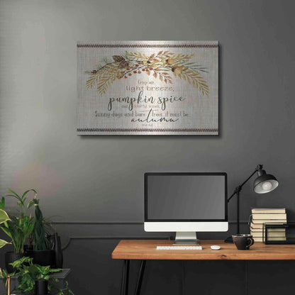 Luxe Metal Art 'It Must be Autumn' by Cindy Jacobs, Metal Wall Art,36x24