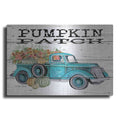 Luxe Metal Art 'Pumpkin Patch Truck' by Cindy Jacobs, Metal Wall Art