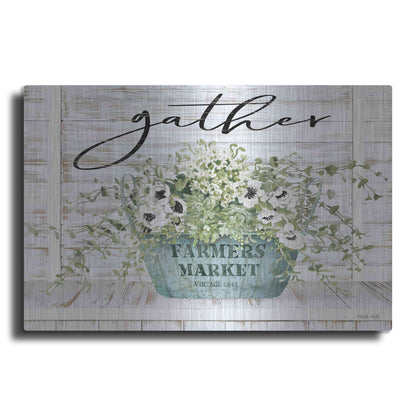 Luxe Metal Art 'Gather' by Cindy Jacobs, Metal Wall Art