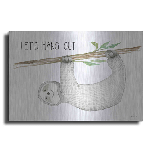 Luxe Metal Art 'Let's Hang Out' by Cindy Jacobs, Metal Wall Art