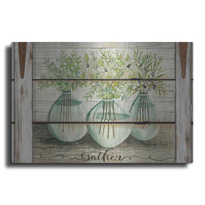 Luxe Metal Art 'Eucalyptus - Gather' by Cindy Jacobs, Metal Wall Art