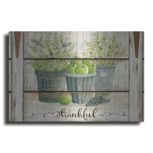 Luxe Metal Art 'Eucalyptus - Thankful Landscape' by Cindy Jacobs, Metal Wall Art