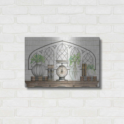 Luxe Metal Art 'All Things Near and Dear II' by Cindy Jacobs, Metal Wall Art,24x16