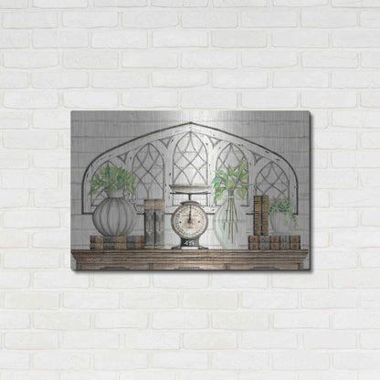 Luxe Metal Art 'All Things Near and Dear II' by Cindy Jacobs, Metal Wall Art,36x24