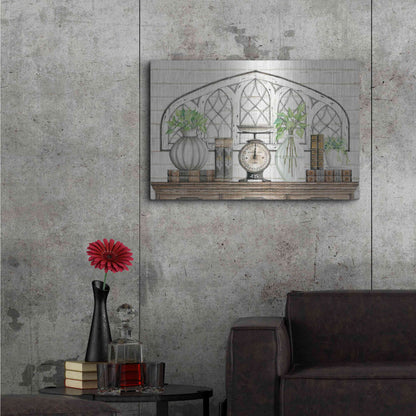 Luxe Metal Art 'All Things Near and Dear II' by Cindy Jacobs, Metal Wall Art,36x24