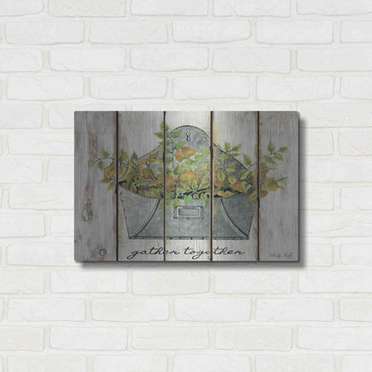 Luxe Metal Art 'Gather Together' by Cindy Jacobs, Metal Wall Art,24x16