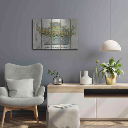 Luxe Metal Art 'Gather Together' by Cindy Jacobs, Metal Wall Art,24x16