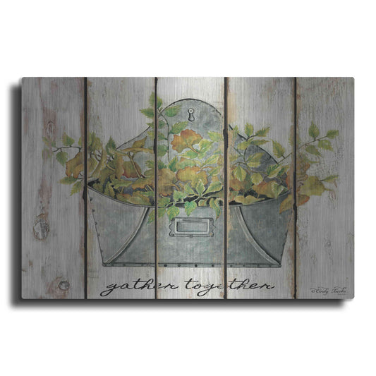 Luxe Metal Art 'Gather Together' by Cindy Jacobs, Metal Wall Art