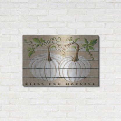 Luxe Metal Art 'Bless Our Harvest' by Cindy Jacobs, Metal Wall Art,36x24