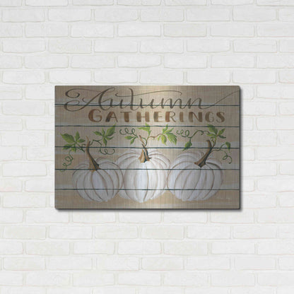 Luxe Metal Art 'Autumn Gatherings' by Cindy Jacobs, Metal Wall Art,36x24