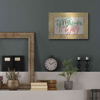 Luxe Metal Art 'Tis the Season' by Cindy Jacobs, Metal Wall Art,16x12