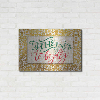Luxe Metal Art 'Tis the Season' by Cindy Jacobs, Metal Wall Art,36x24