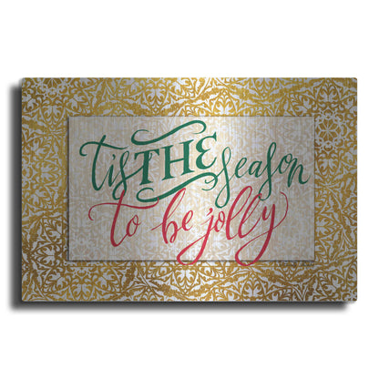 Luxe Metal Art 'Tis the Season' by Cindy Jacobs, Metal Wall Art