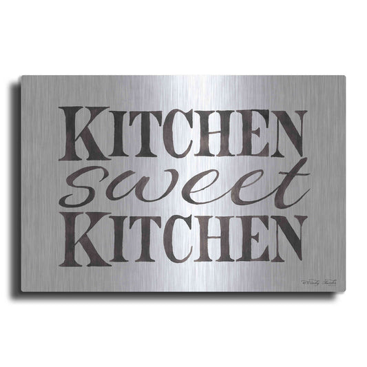 Luxe Metal Art 'Kitchen Sweet Kitchen' by Cindy Jacobs, Metal Wall Art