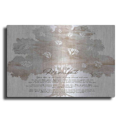 Luxe Metal Art 'In the Moment Tree' by Cindy Jacobs, Metal Wall Art