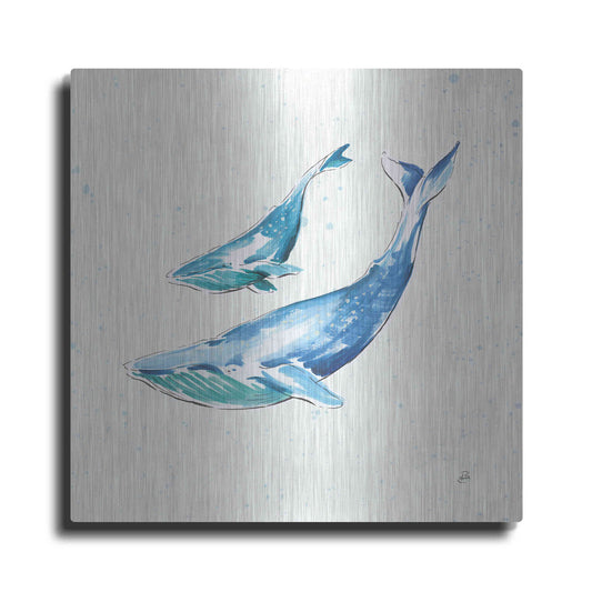 Luxe Metal Art 'Maritime VIII' by Daphne Brissonet, Metal Wall Art