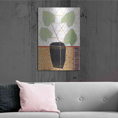 Luxe Metal Art 'Gold Tablecloth 5' by Marisa Anon, Metal Wall Art,24x36