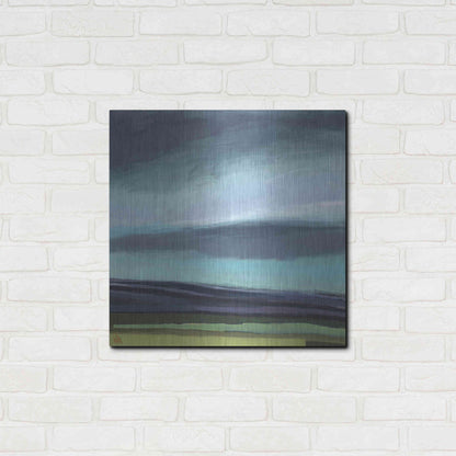 Luxe Metal Art 'Dew on My Boots' by Niki Arden, Metal Wall Art,24x24