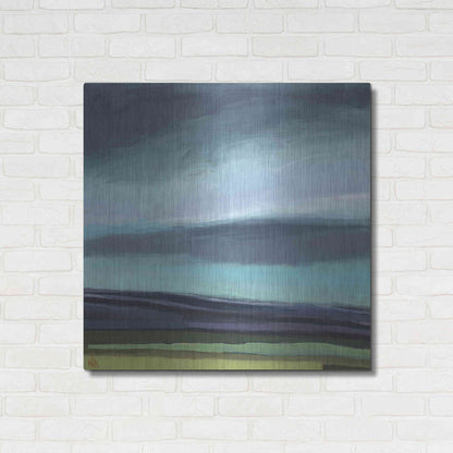 Luxe Metal Art 'Dew on My Boots' by Niki Arden, Metal Wall Art,36x36