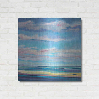 Luxe Metal Art 'Tidal Surge' by Niki Arden, Metal Wall Art,36x36