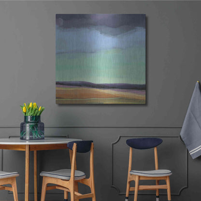 Luxe Metal Art 'Too Much Walking' by Niki Arden, Metal Wall Art,36x36